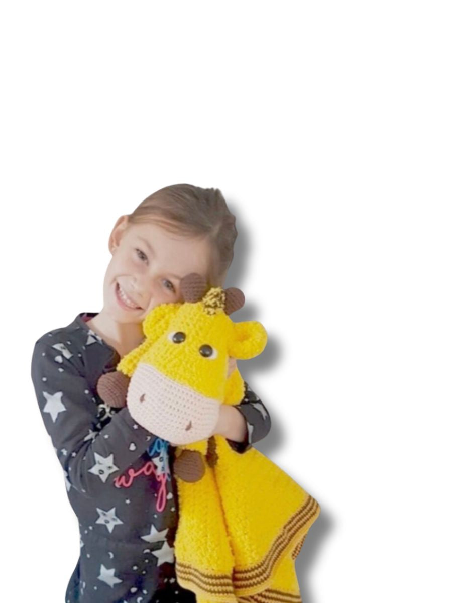 Knuffeldeken Giraffe