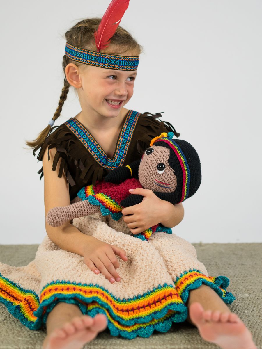 Knuffeldeken Indigo