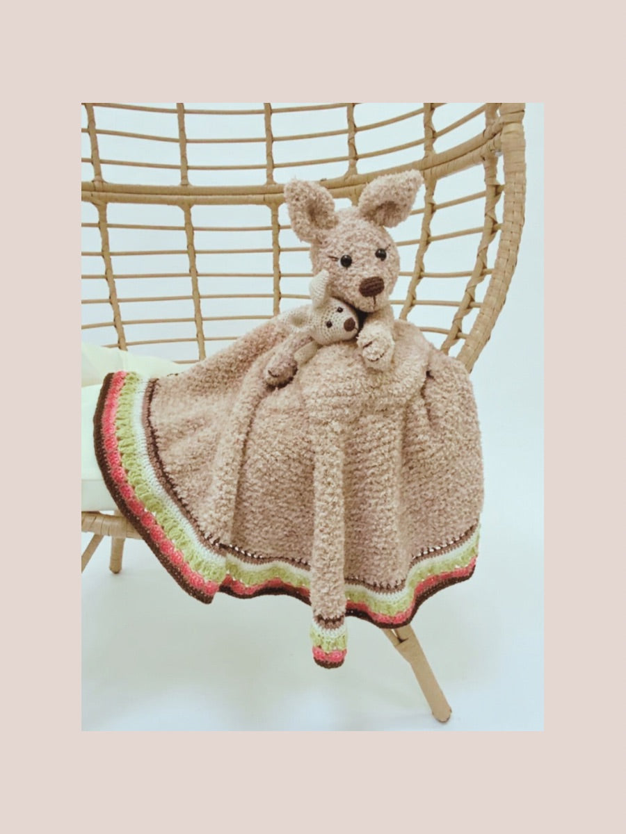 Knuffeldeken Kangaroo