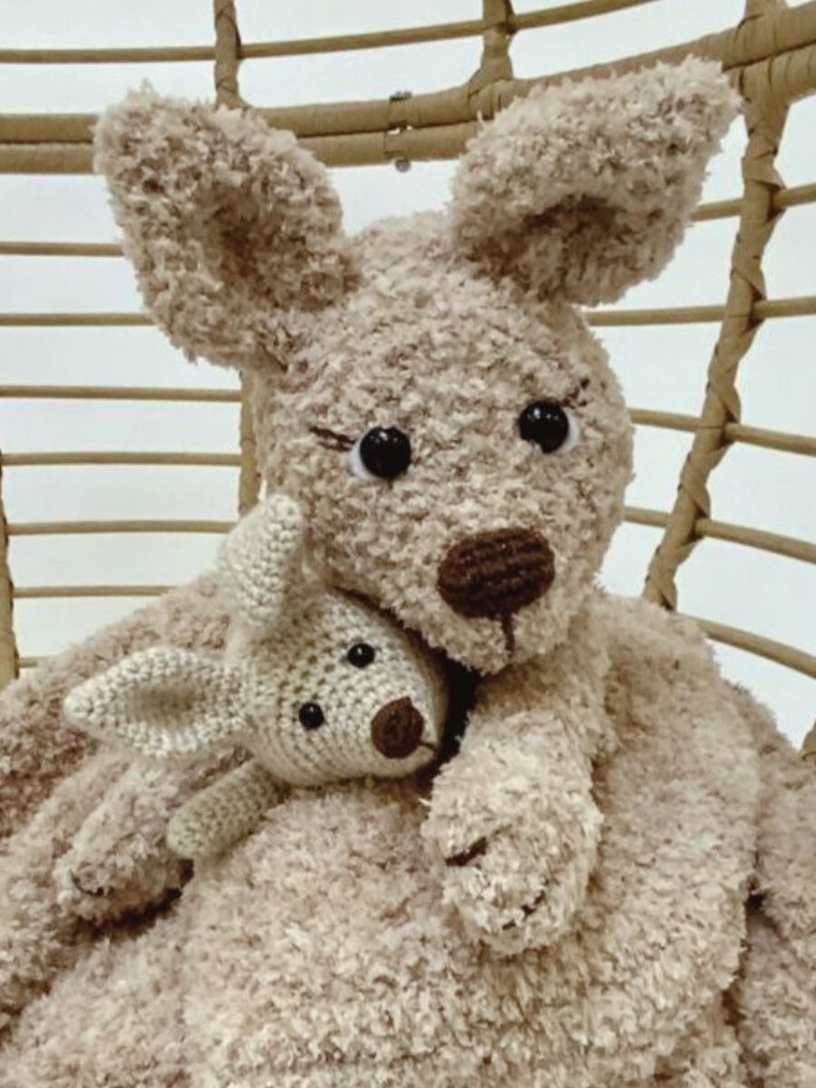Knuffeldeken Kangaroo