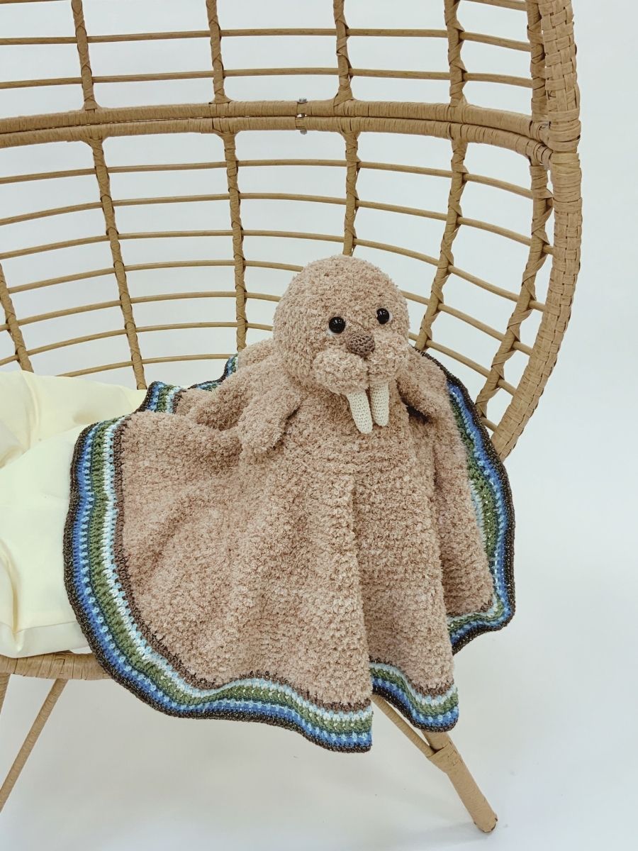 Knuffeldeken Walrus