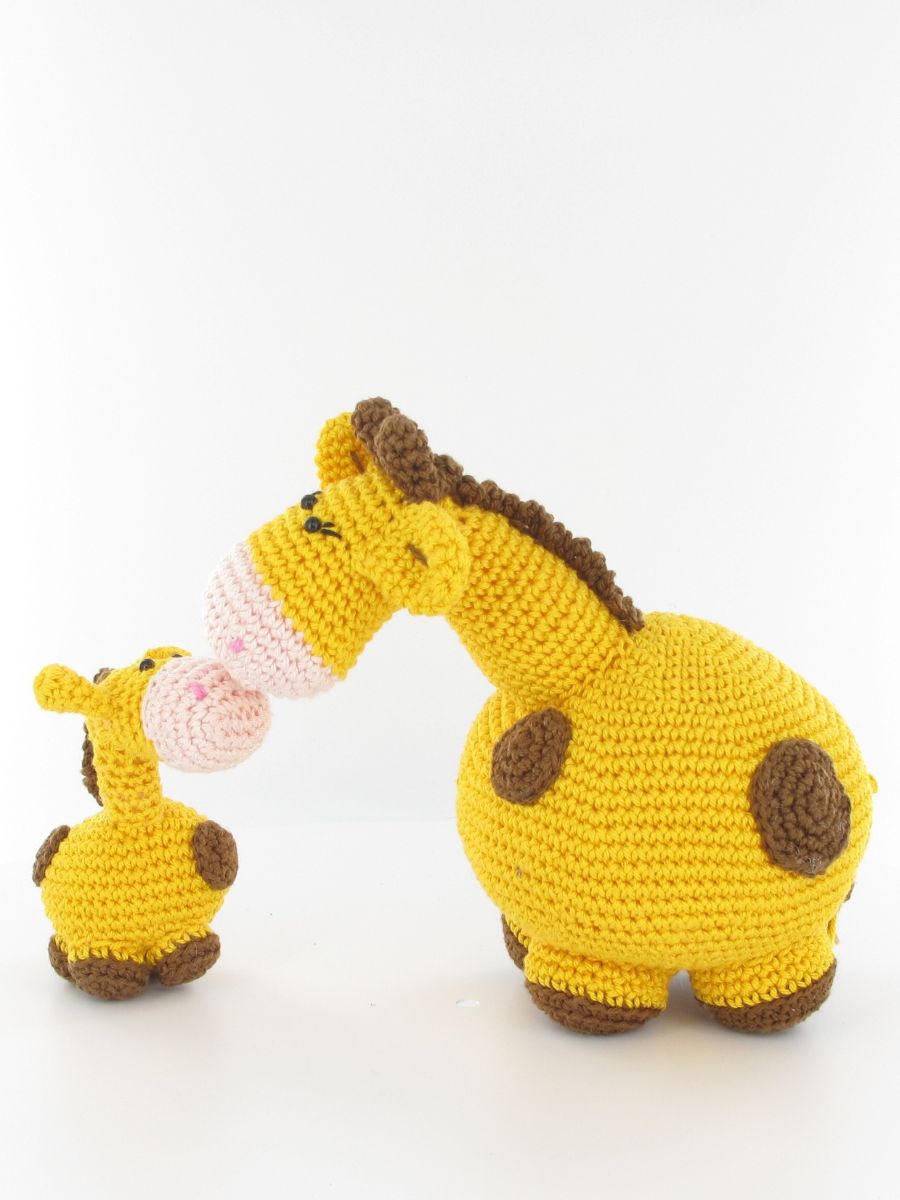 Patroon Giraffen familie